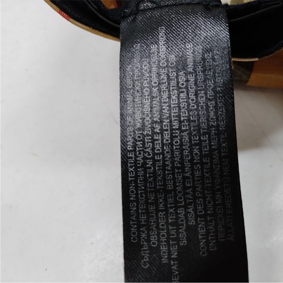 Authentic Burberry Check Cap Vintage Unisex Used Condition - Picture 5 of 9